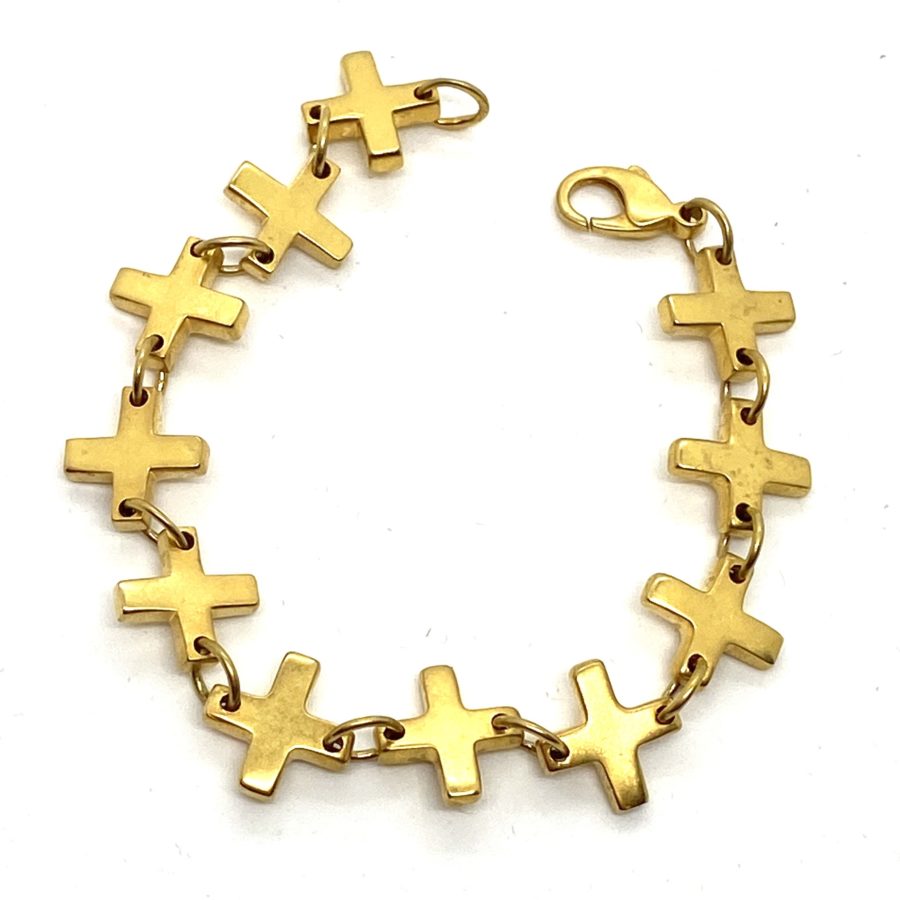 Robert Lee Morris Cross Bracelet