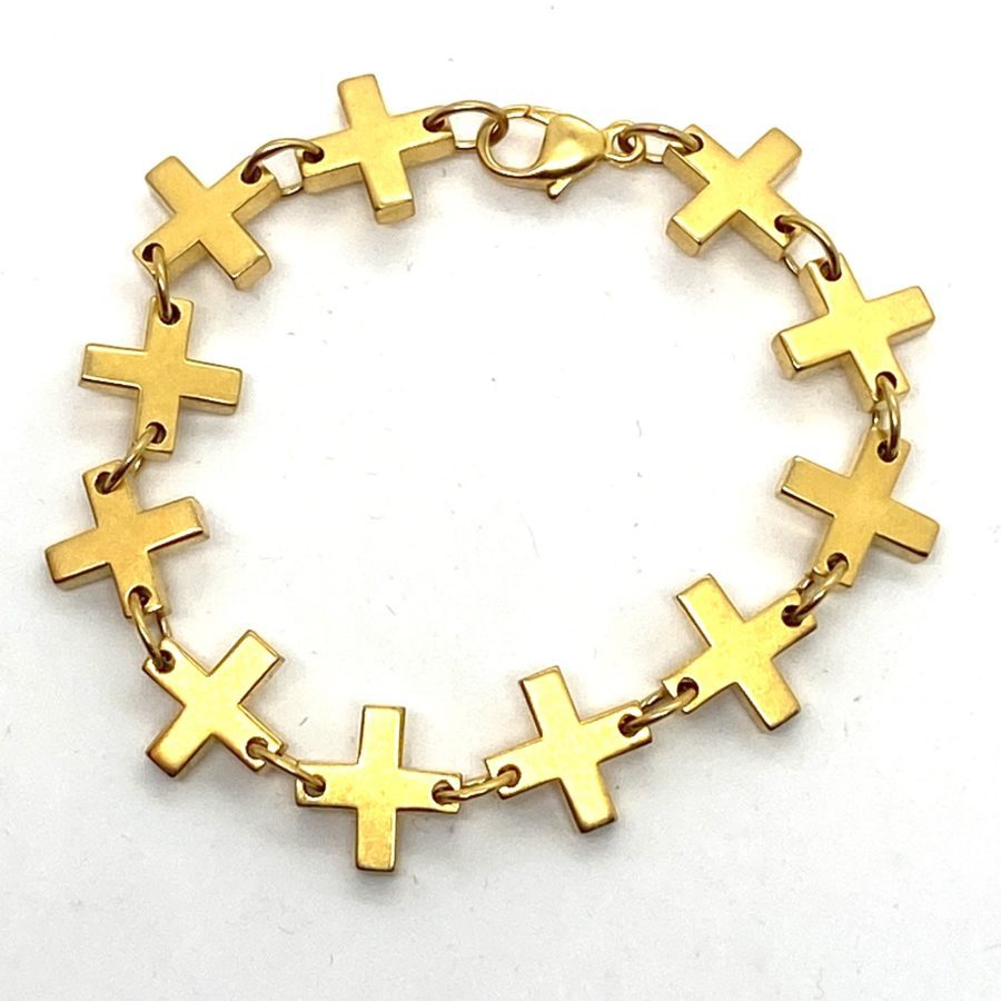 Robert Lee Morris Cross Bracelet - Image 2