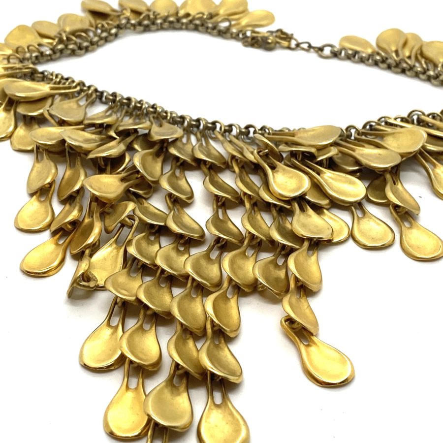 Robert Lee Morris for Donna Karan Waterfall Bib Necklace - Image 2