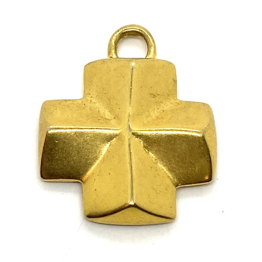 Robert Lee Morris Crystaline Cross Pendant