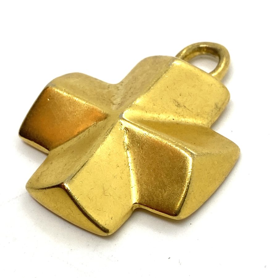 Robert Lee Morris Crystaline Cross Pendant - Image 2