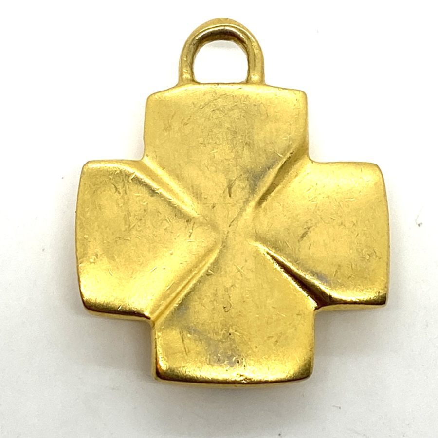 Robert Lee Morris Crystaline Cross Pendant - Image 3