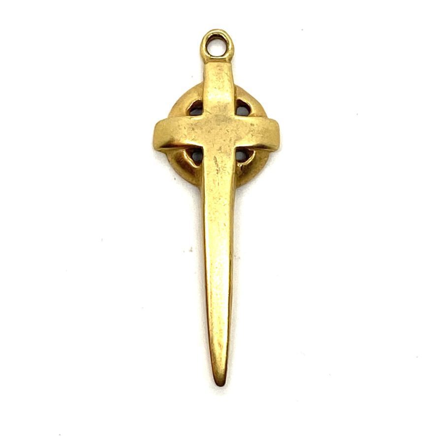 Robert Lee Morris Long Celtic Crux Pendant