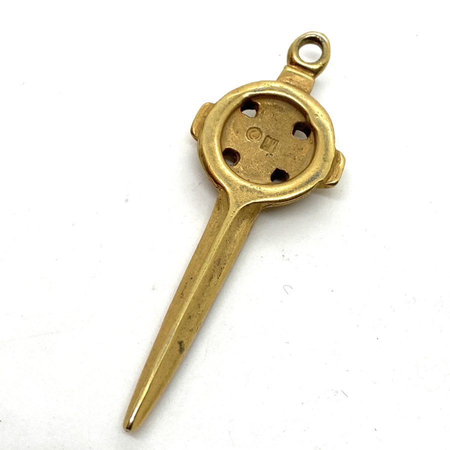 Robert Lee Morris Long Celtic Crux Pendant - Image 2