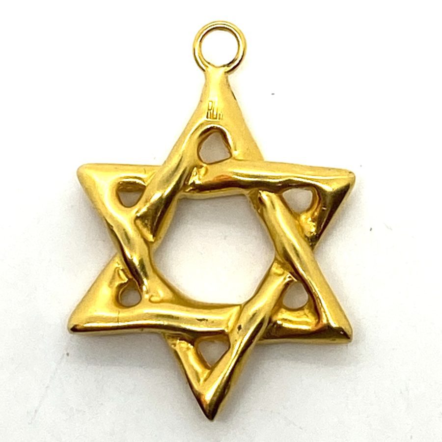 Robert Lee Morris Star Of David Pendant - Image 2
