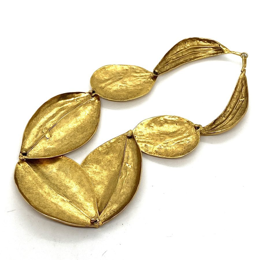 Robert Lee Morris Flattened Leaves Necklace - Image 2
