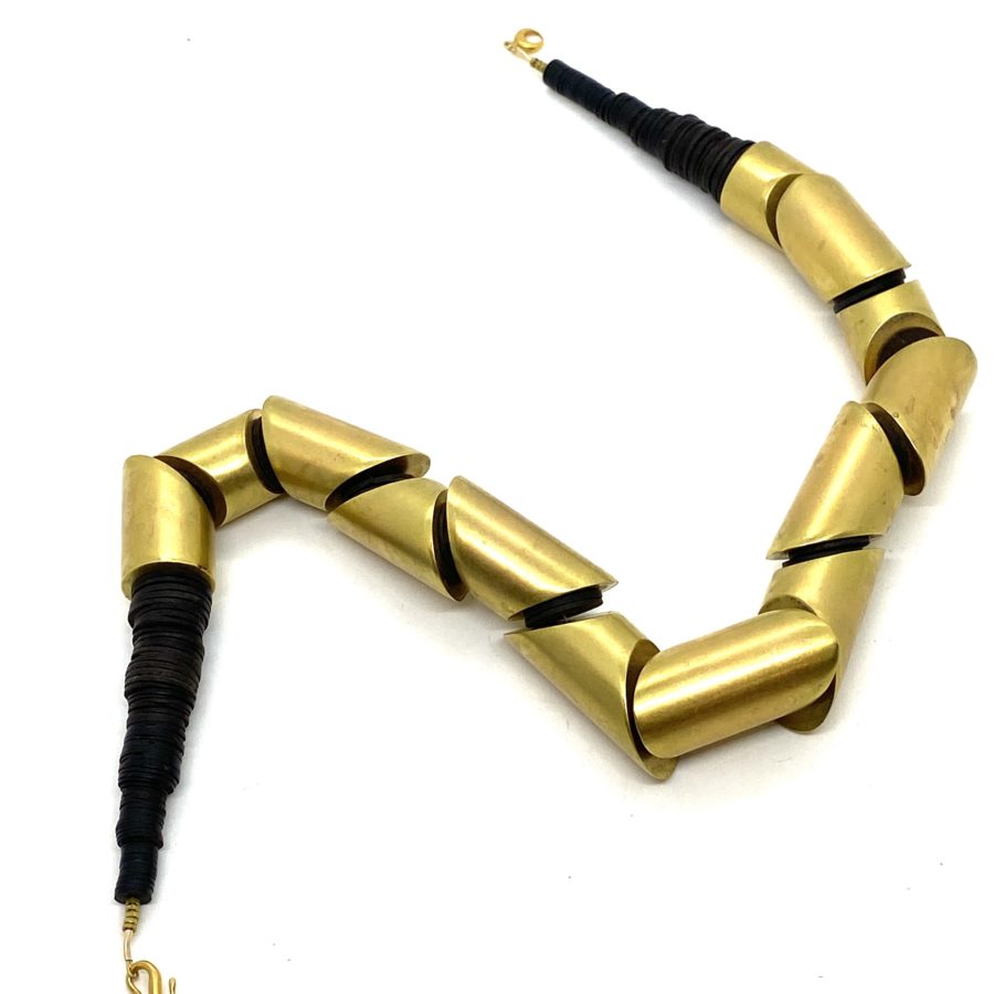 Robert Lee Morris Jumbo Sliced Tubular Necklace - Image 3