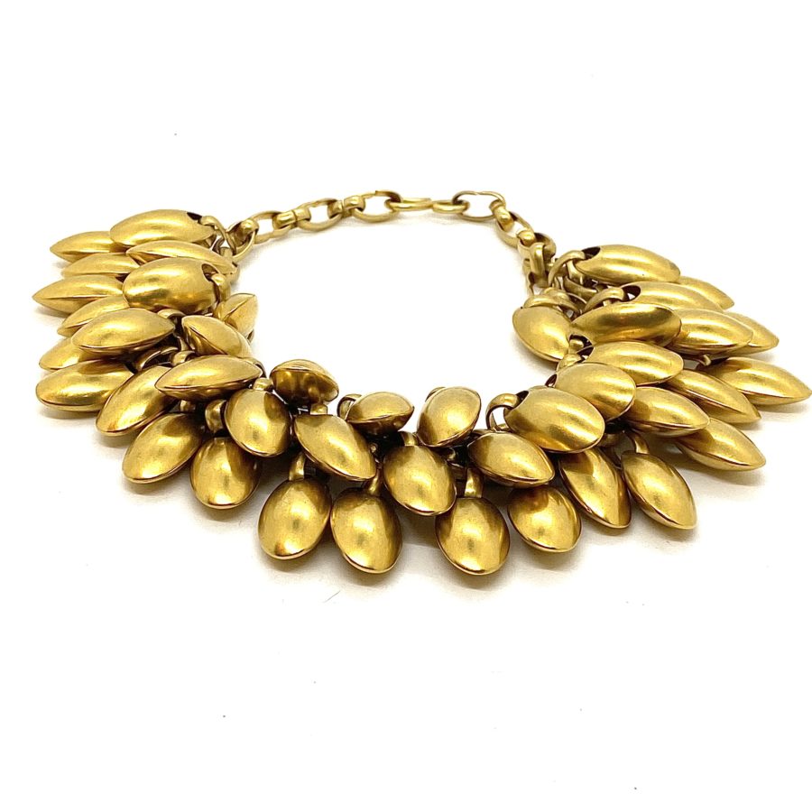 Robert Lee Morris Egg Drop Cluster Collar Necklace - Image 2