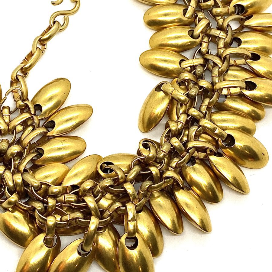 Robert Lee Morris Egg Drop Cluster Collar Necklace - Image 3