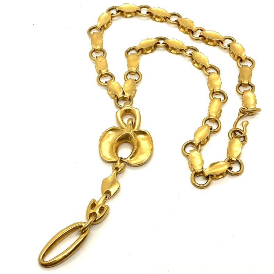 Robert Lee Morris Long Bones Linky-Lanky Necklace