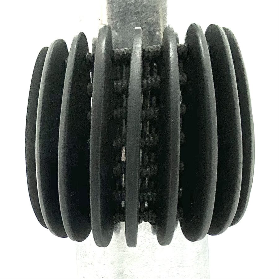 Kris Ruhs Wide Ribbed Ebony Bracelet