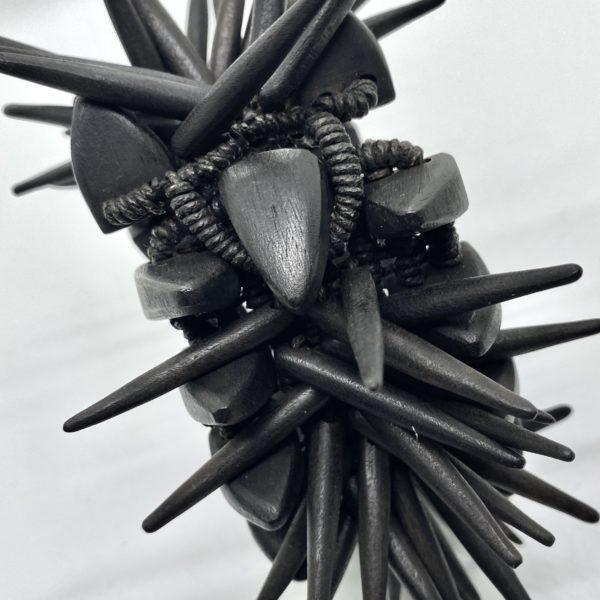 Kris Ruhs Spikey-Boney-Kinky-Ebony Bracelet