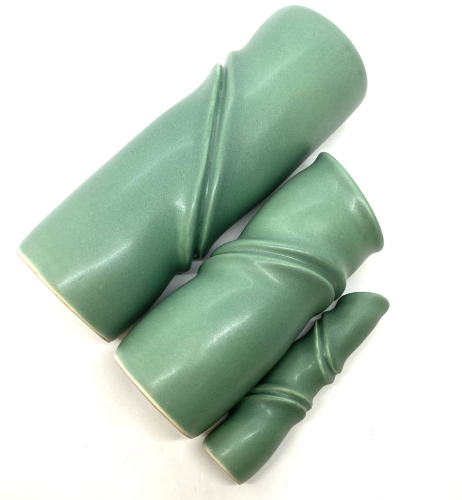 Robert Lee Morris Set of Three Ceramic Vases - Image 3