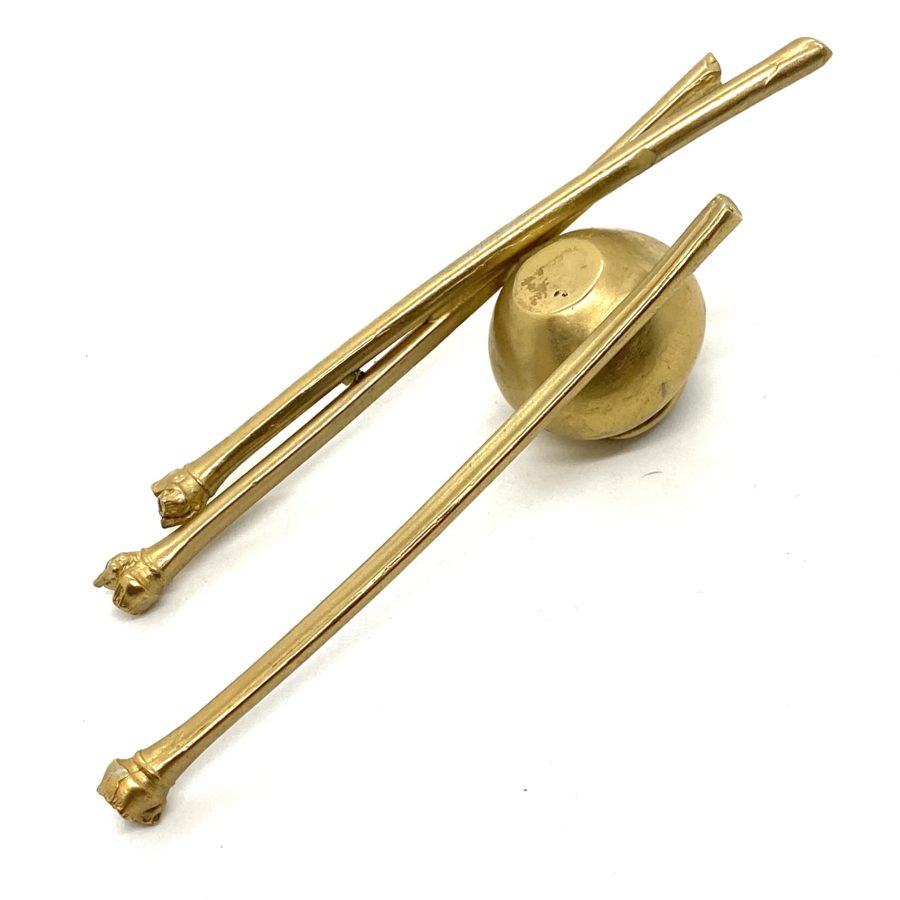 Robert Lee Morris Micro Bud Vase with Bamboo - Image 4