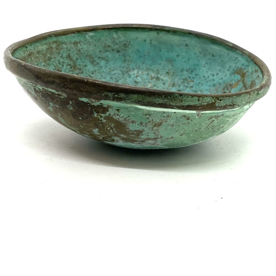 Robert Lee Morris Verdigris 3" Bowl