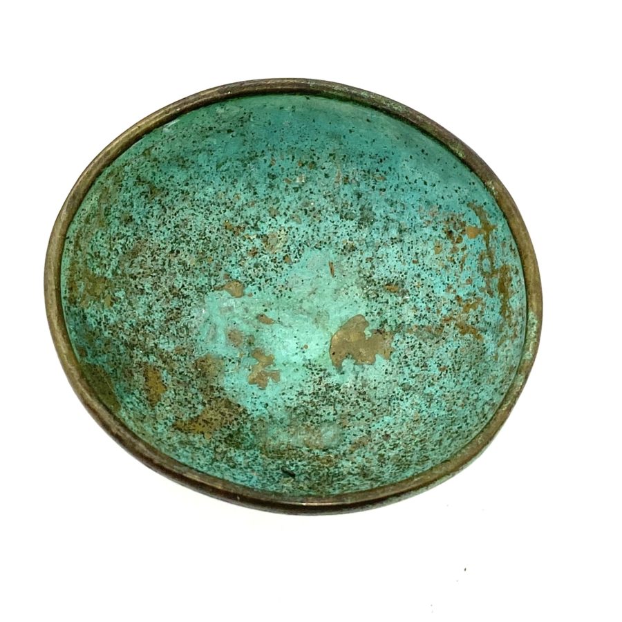 Robert Lee Morris Verdigris 3" Bowl - Image 3