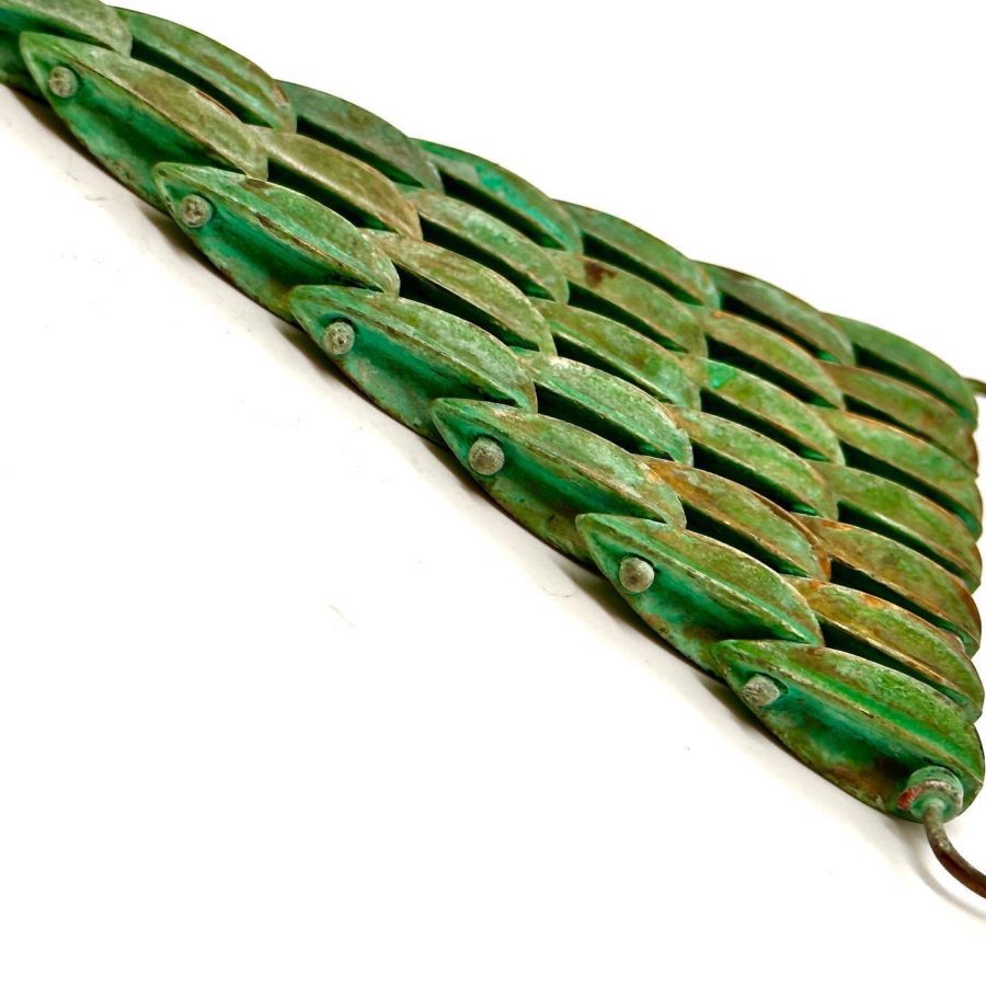 Robert Lee Morris Large Verdigris Bush Pin - Image 2