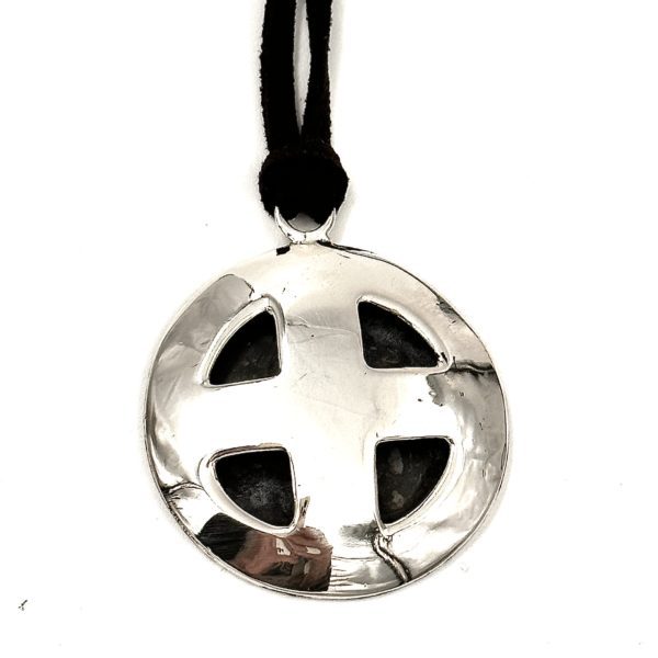 Robert Lee Morris Sterling Silver Hollow Cross Pendant