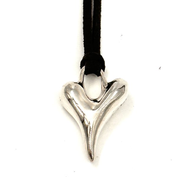 Robert Lee Morris Sterling Silver Twisted Heart Pendant