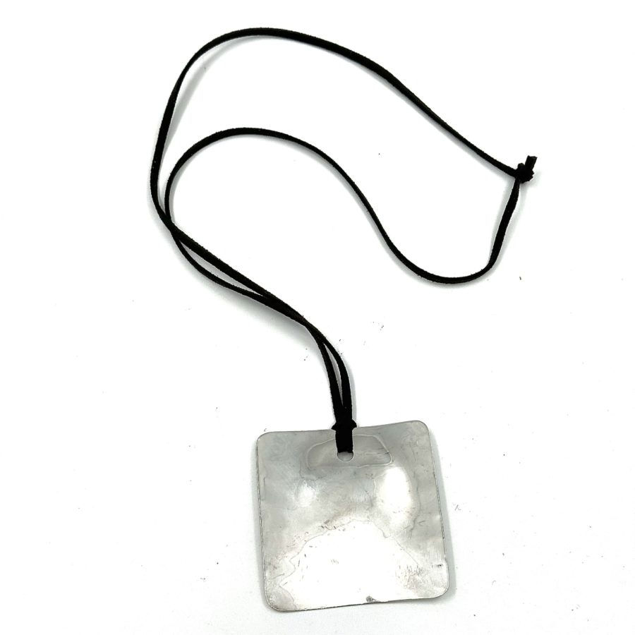 Robert Lee Morris Square Sail Pendant Silver - Image 3