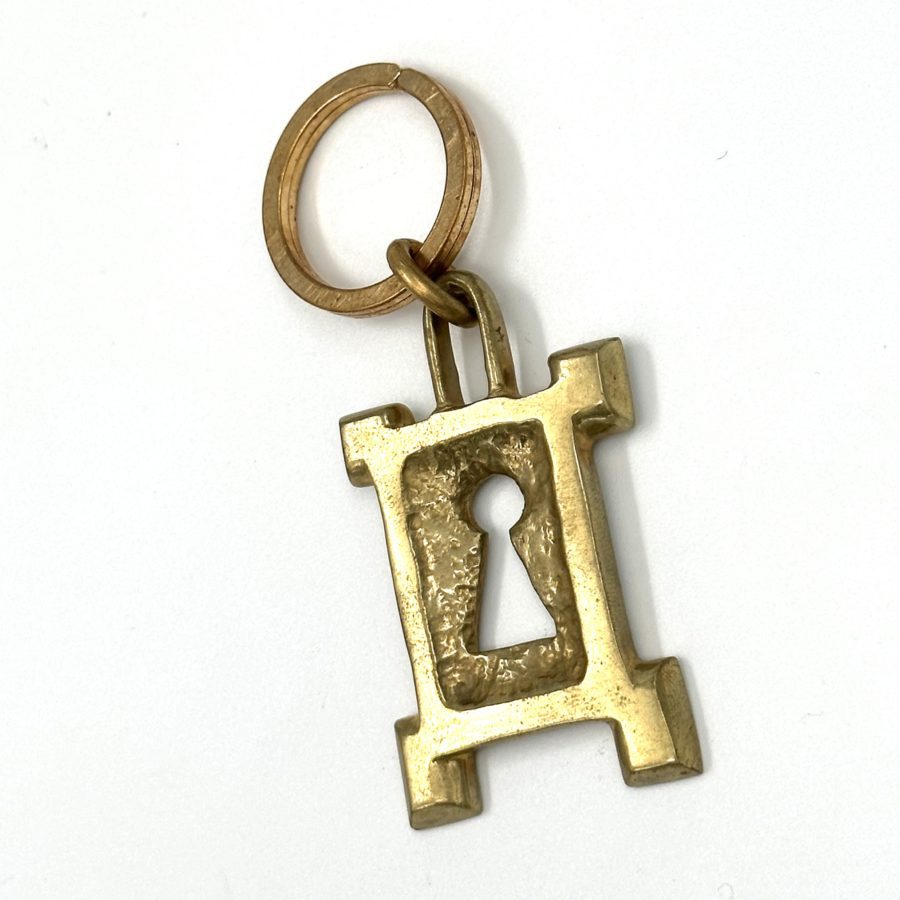 Robert Lee Morris Giant Keyhole Keychain