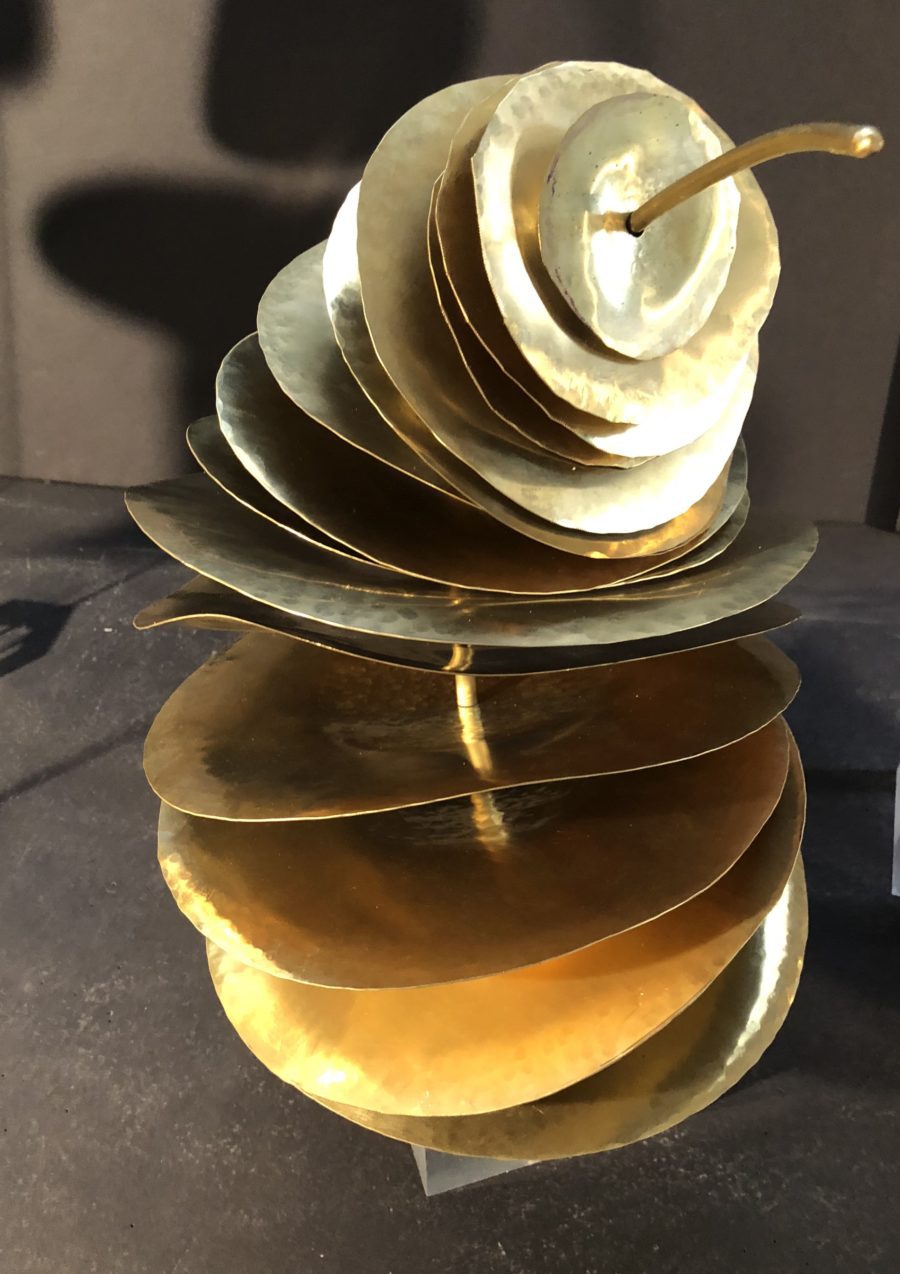 Robert Lee Morris Brass Tornado Sculpture