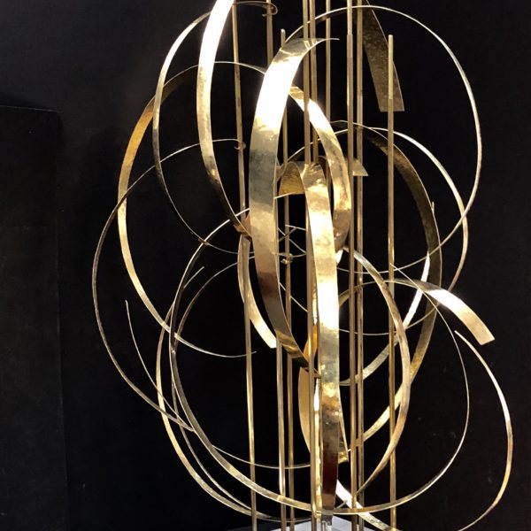 Robert Lee Morris Brass Whirling Dervish #1 Sculpture