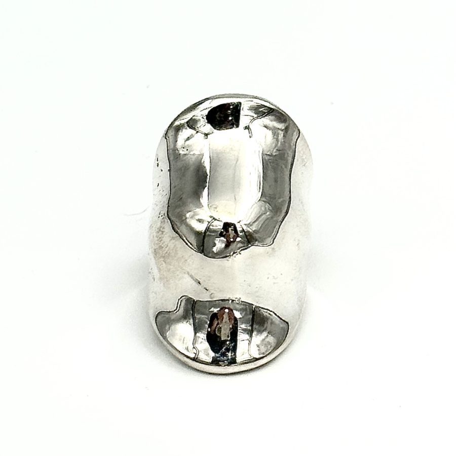 Robert Lee Morris Medium Silver Knuckle Ring