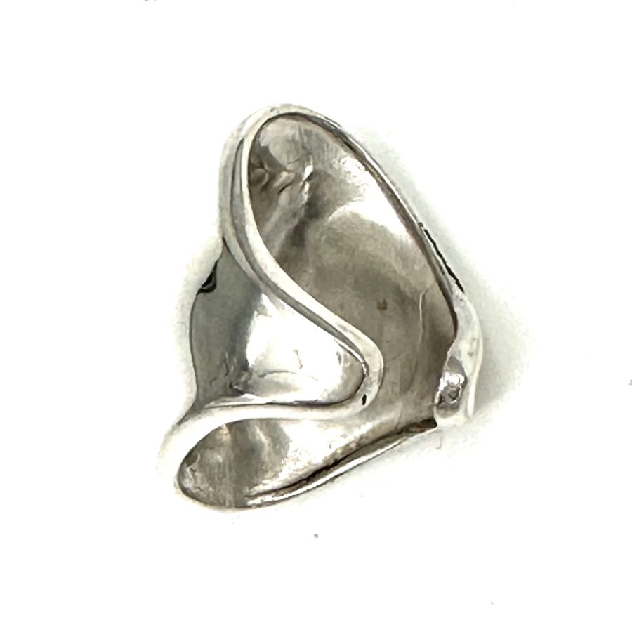 Robert Lee Morris Small/Medium Silver Knuckle Ring - Image 4