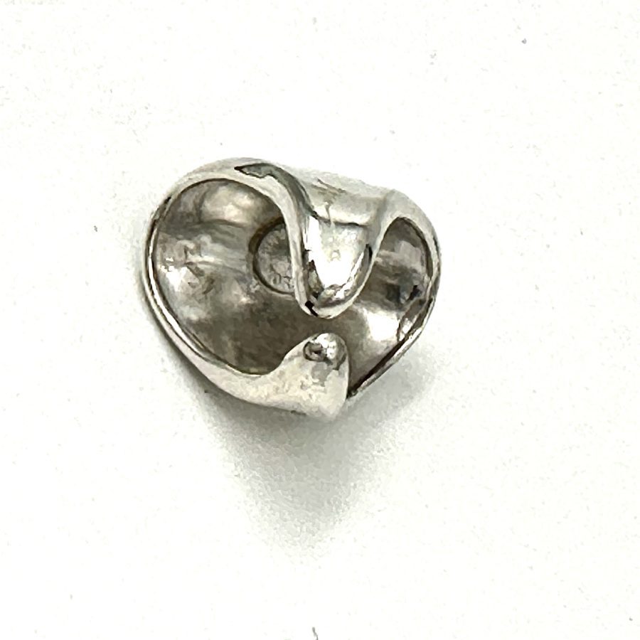 Robert Lee Morris Small Silver Knuckle Ring - Image 4