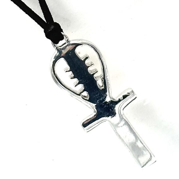 Robert Lee Morris Sterling Silver Large Egyptian Anhk Pendant