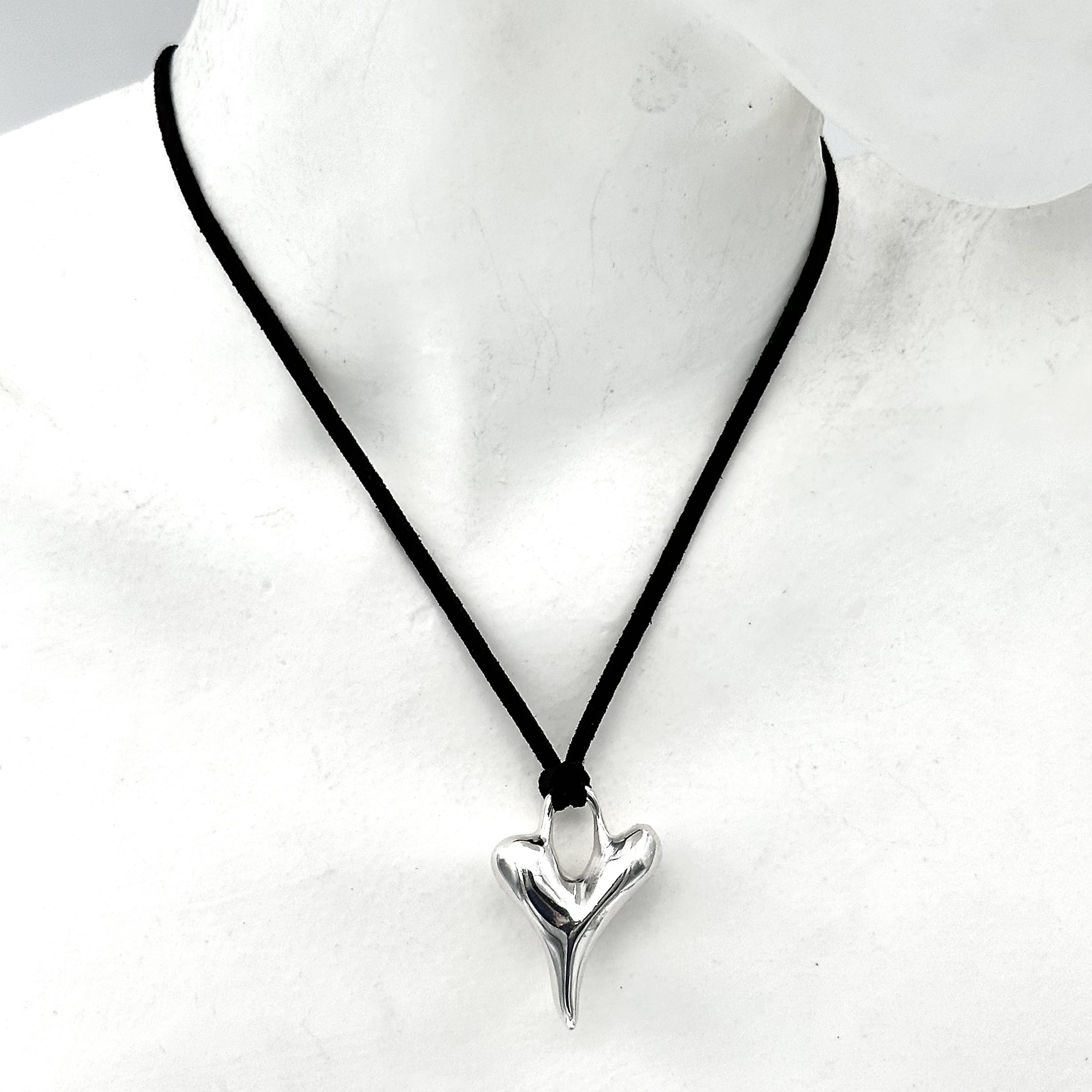 Robert Lee Morris Sterling Silver Twisted Heart Pendant - Image 7