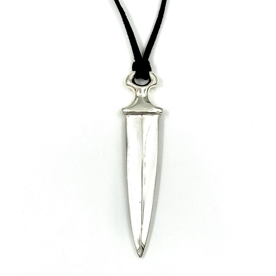Robert Lee Morris Sterling Silver Dagger Pendant