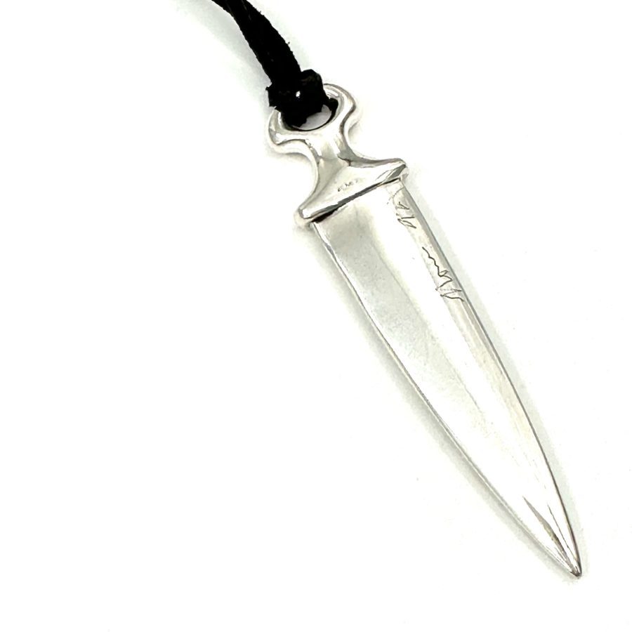 Robert Lee Morris Sterling Silver Dagger Pendant - Image 3