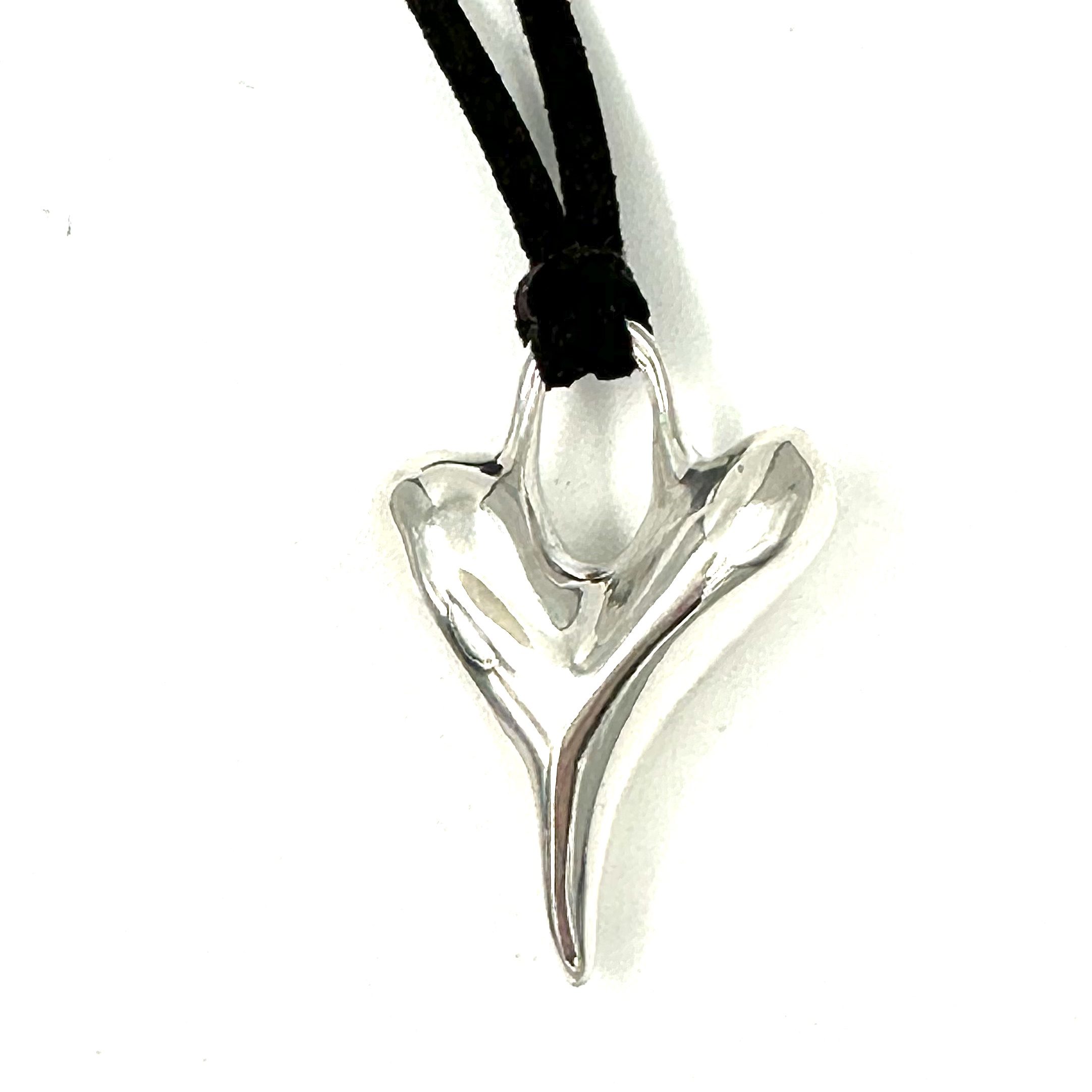 Robert Lee Morris Sterling Silver Twisted Heart Pendant - Image 6