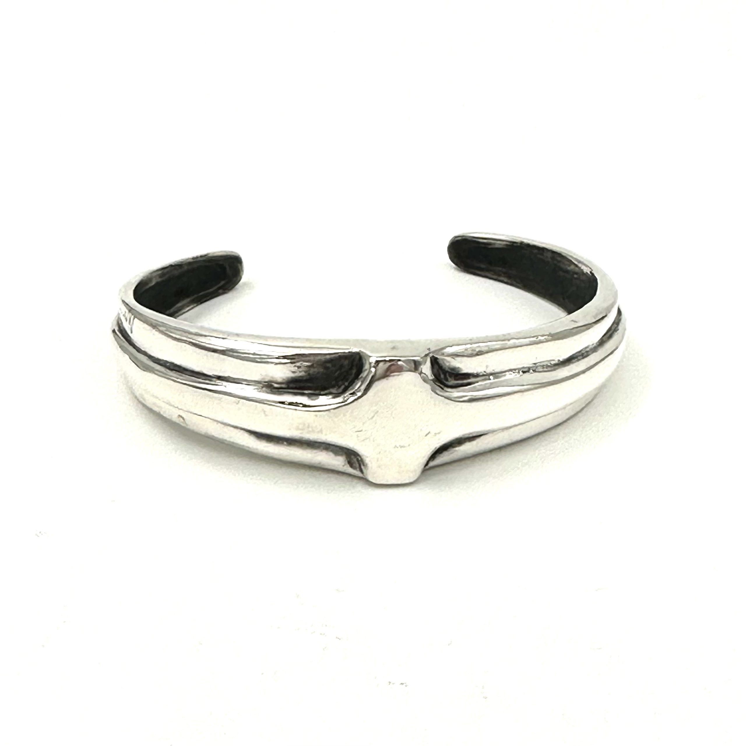 Robert Lee Morris Sterling Silver Thin Cross Cuff