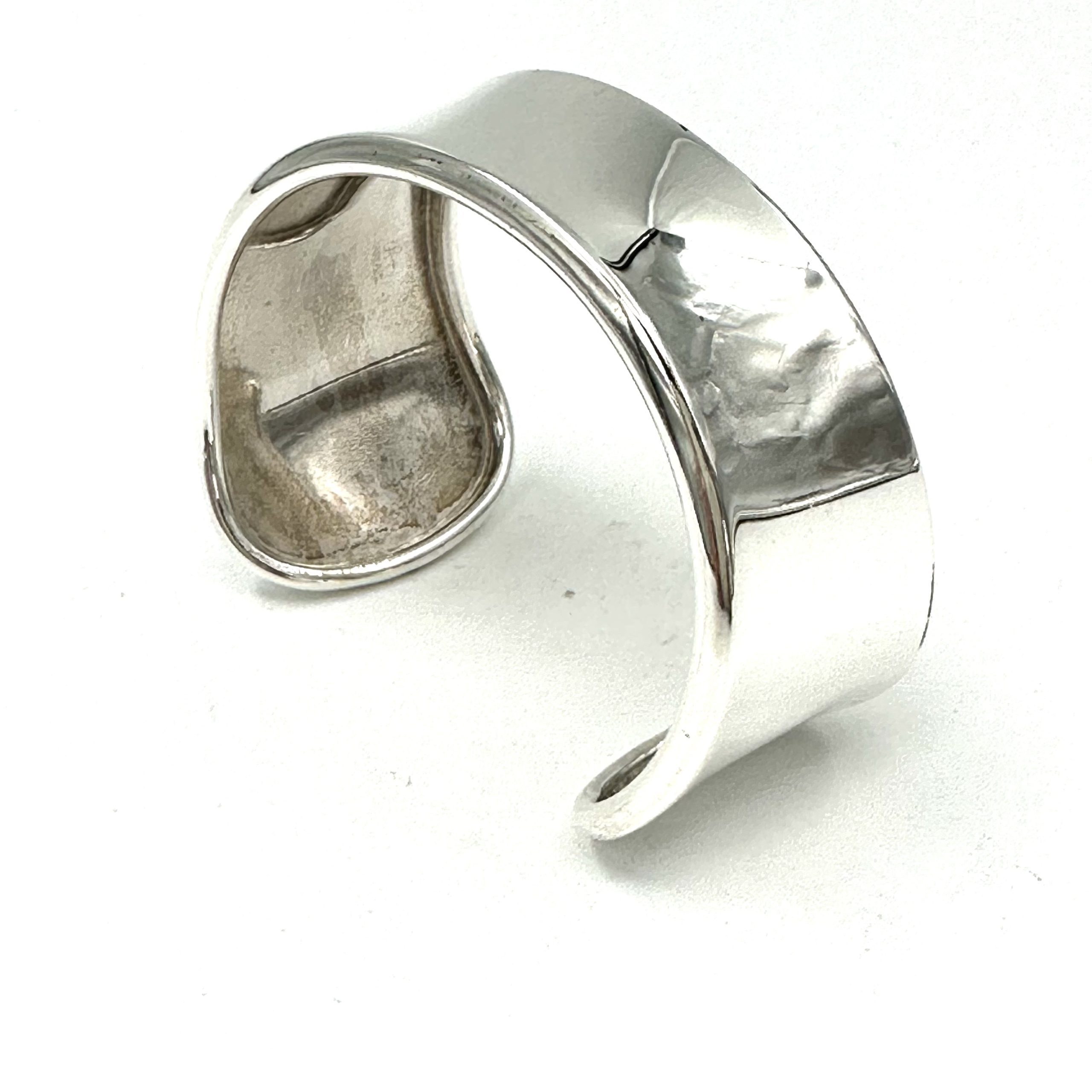 Robert Lee Morris Sterling Silver Narrow Concave Cuff - Image 3