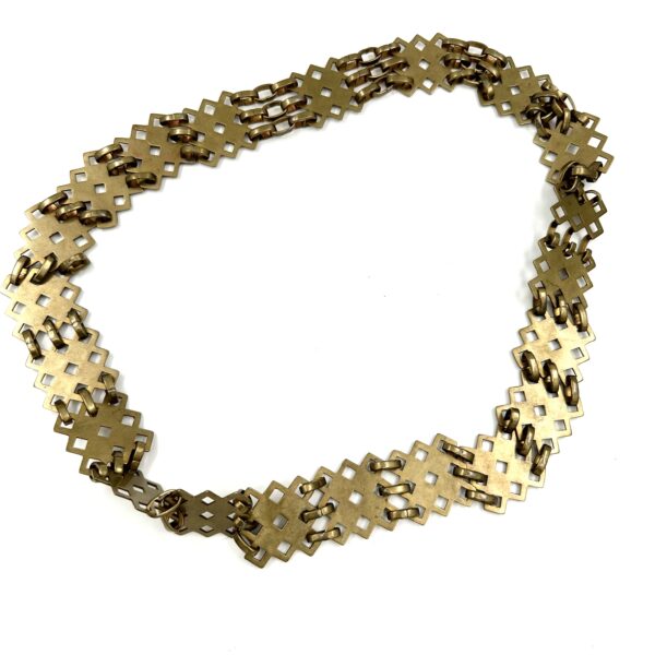 Robert Lee Morris Pinking Shears Belt/Necklace