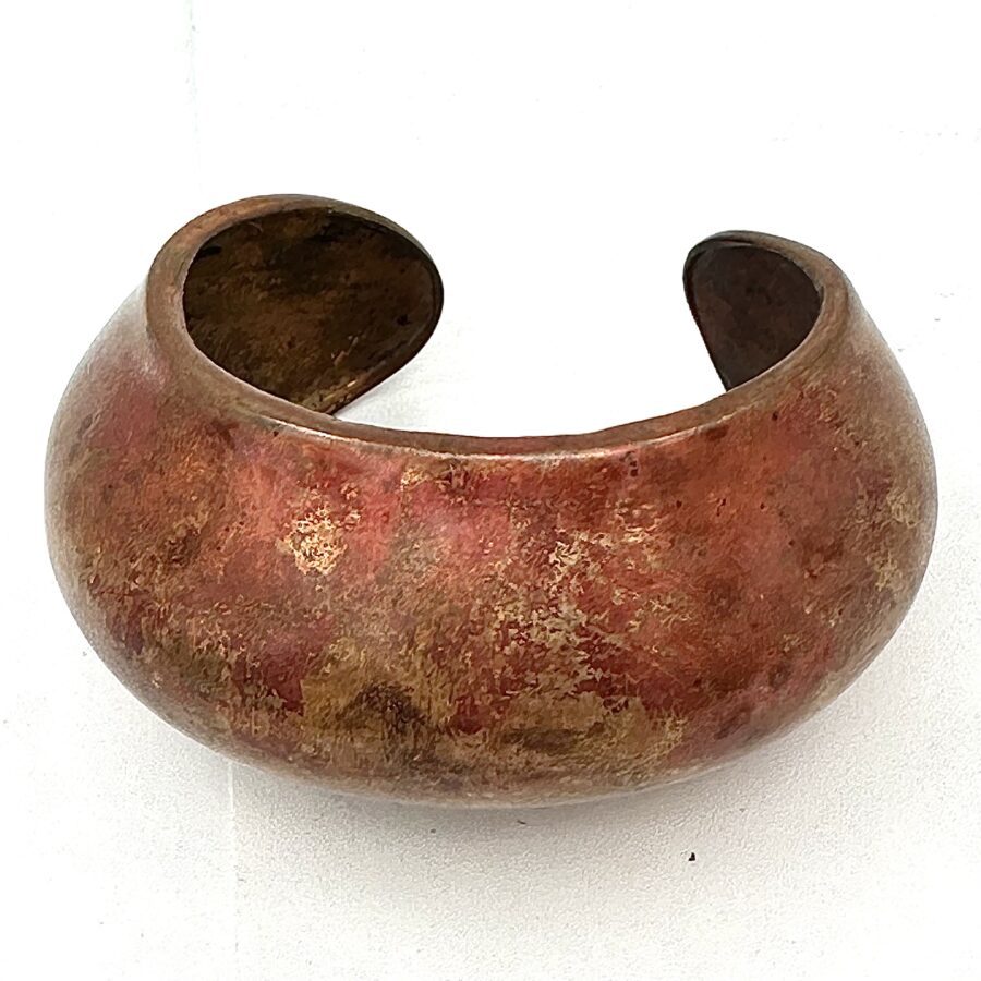 Robert Lee Morris Copper Bagel Cuff 1981