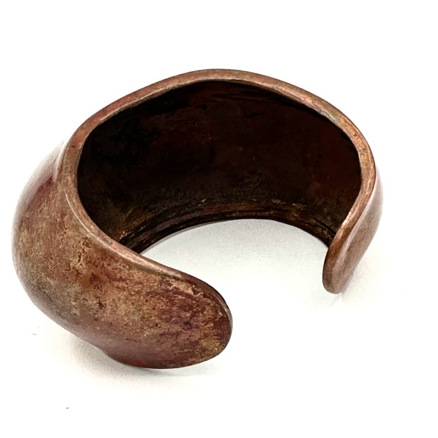 Robert Lee Morris Copper Bagel Cuff 1981 - Image 2