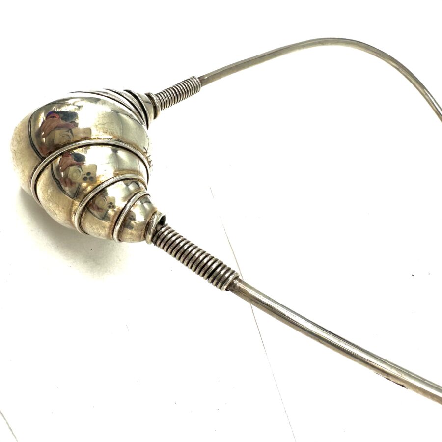 Robert Lee Morris Sterling Silver Clutcher Necklace - Image 3