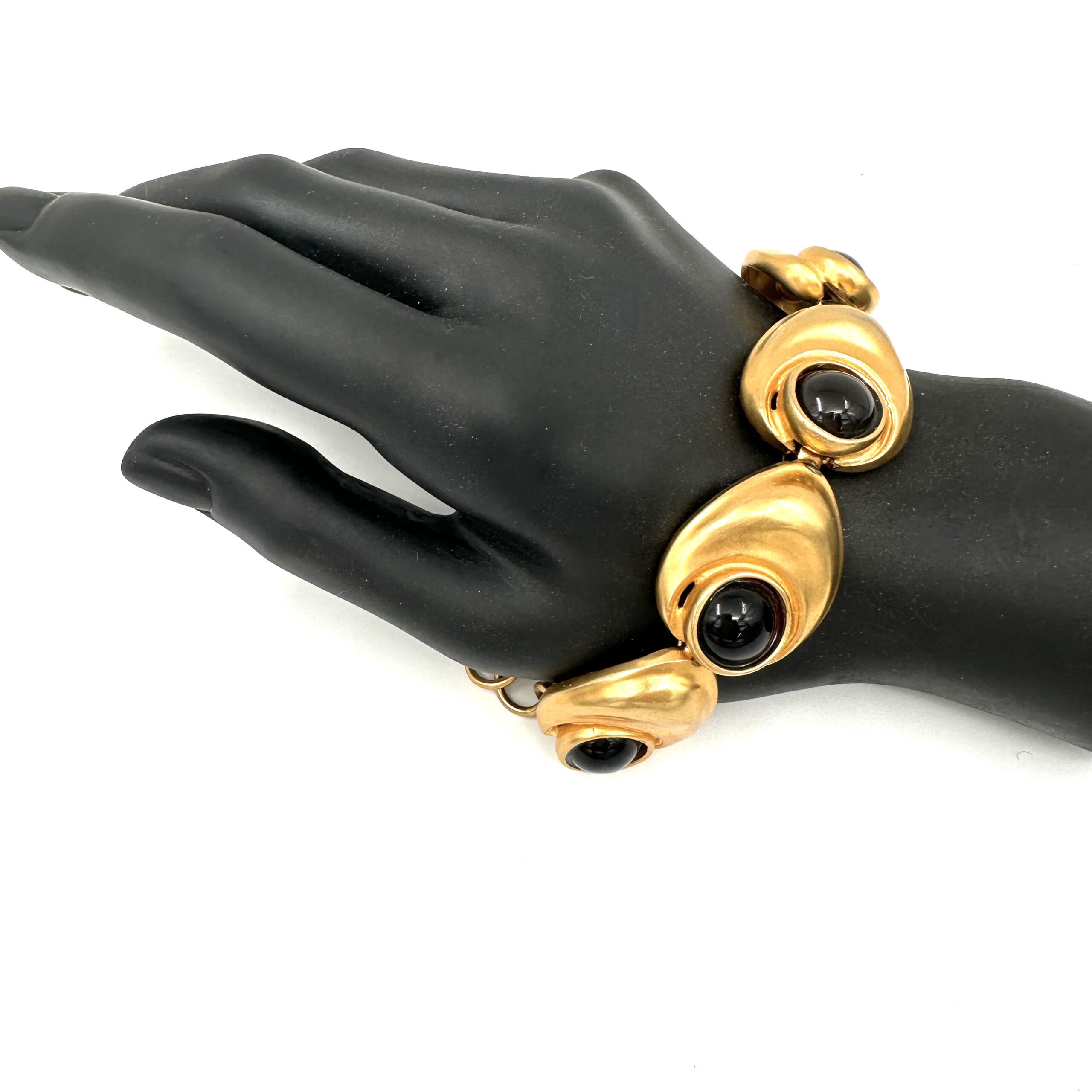 Robert Lee Morris for Donna Karan Bonnet Bracelet green