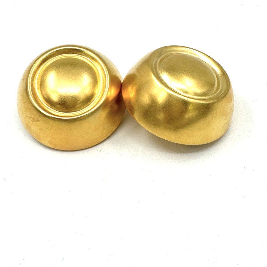 Robert Lee Morris for Donna Karan Colossal High Dome Earrings