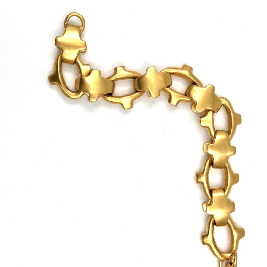 Robert Lee Morris Barbed Cross bracelet