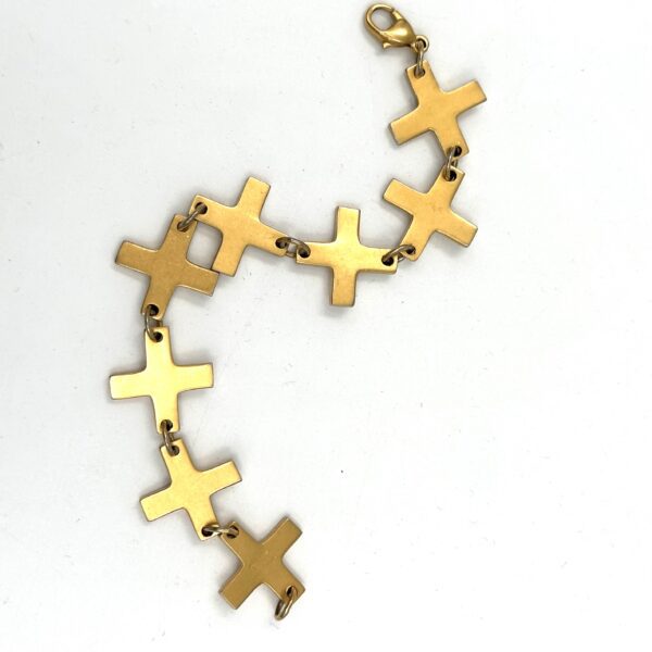 Robert Lee Morris Large Cross bracelet
