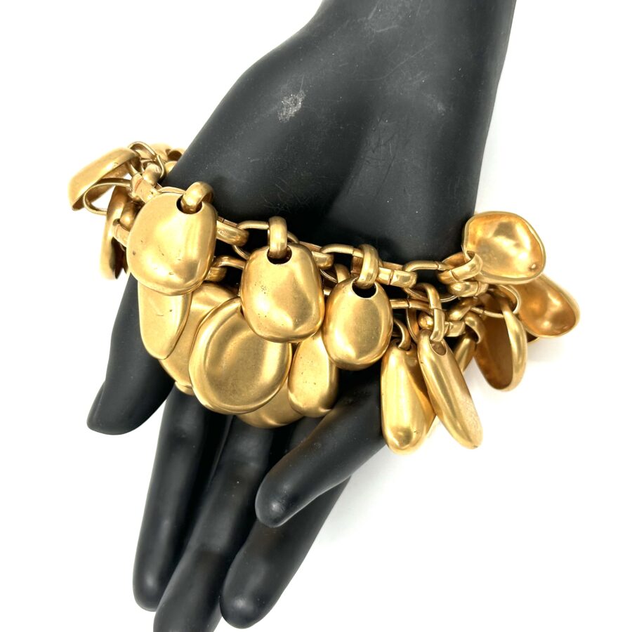 Robert Lee Morris for Donna Karan Pebble Charm Bracelet - Image 4