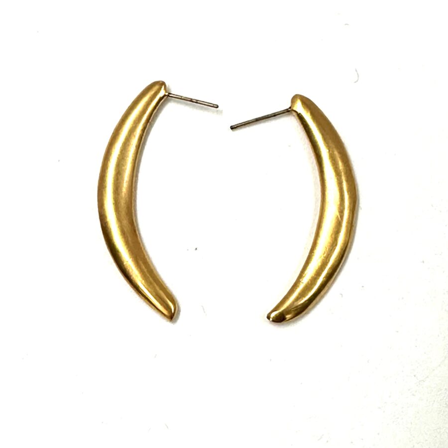Robert Lee Morris Large Comma Earrings