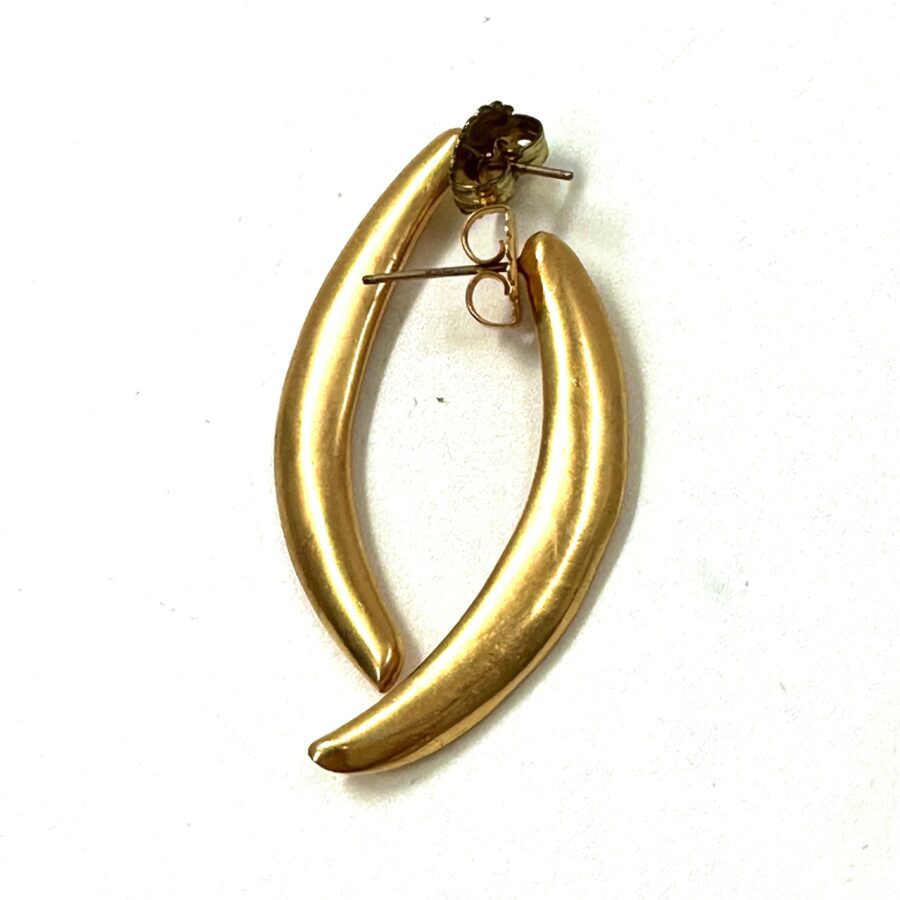 Robert Lee Morris Large Comma Earrings - Image 3