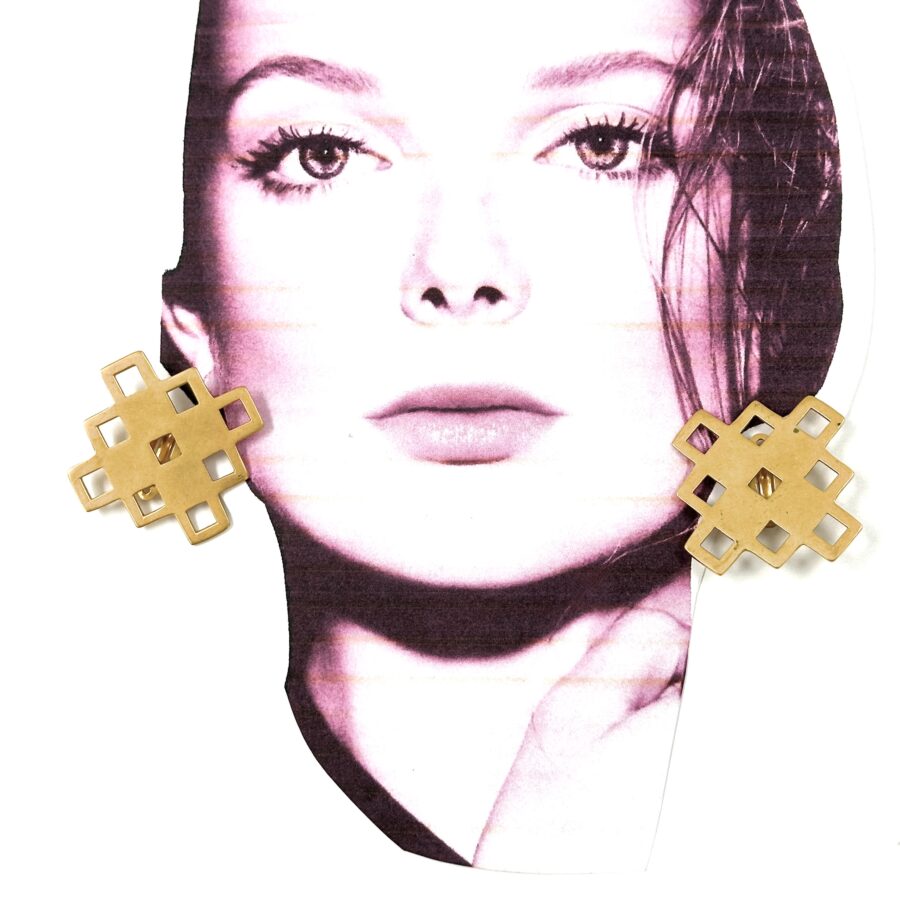 Robert Lee Morris Pinking Shears Earrings - Image 2