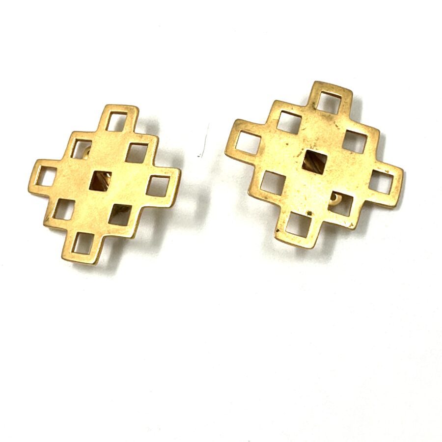 Robert Lee Morris Pinking Shears Earrings